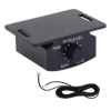 REGOLATORE DI LIVELLO UNIVERSALE PER SUBWOOFER CON CONNETTORE A 6 PIN – MANOPOLA REMOTA PER IL VOLUME DEI BASSI PER AMPLIFICATORE AUTO, CAVO DA 5M, FACILE INSTALLAZIONE